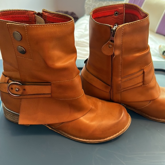 Tan ankle boot size 41 - Picture 2 of 6